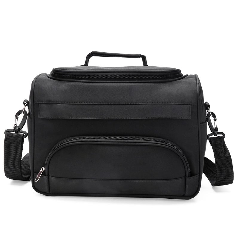 VERSAINSECT airdressing Bags for Stylists Hairdresser Bag for Supplies with Shoulder Strap Cosmetics Beauty Hairstylist Bag Makeup Salon Organizer Bag with YKK Zipper BLACK 138 x 87 x 95